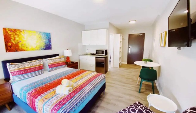 Comfortable SoBe Studio | Balcony | Free Beach Chairs & More