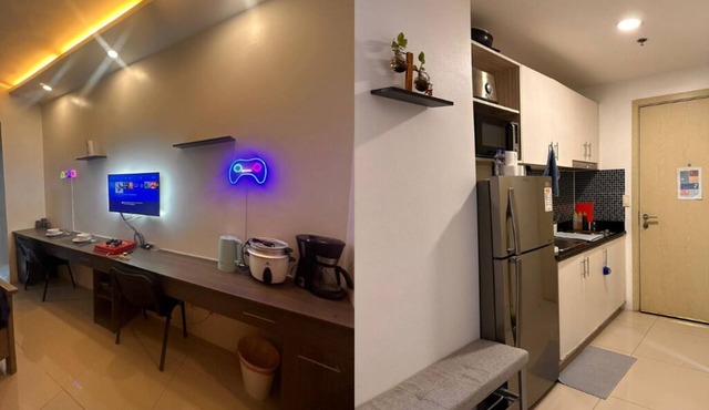 Comfortable staycation condo in the heart of Makati with resort style pools.