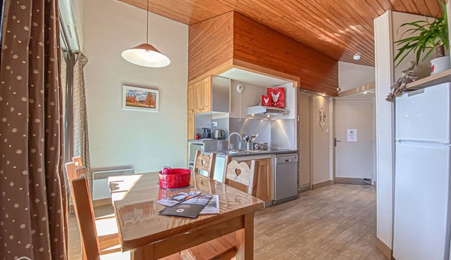 Comfortable studio in Aussois, 4 pers, Pets allowed, WiFi