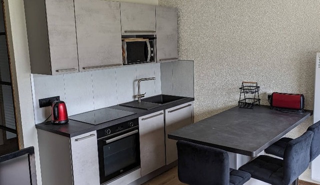 Comfortable studio in Châtel with WiFi and covered parking