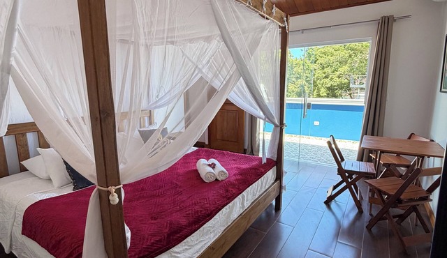Comfortable suites and lofts with breakfast in Canavieiras, Bahia.