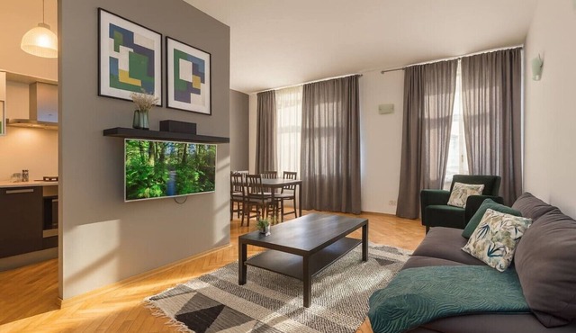 Comfortable Two-Bedroom Residence in the Heart of Prague