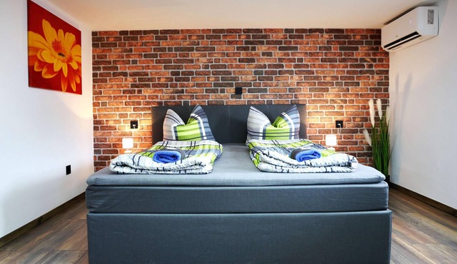 Comfortable vacation apartment with modern furnishings and sauna