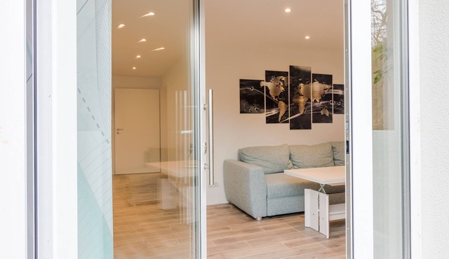 Comfortable vacation apartment with secure storage facilities for bicycles