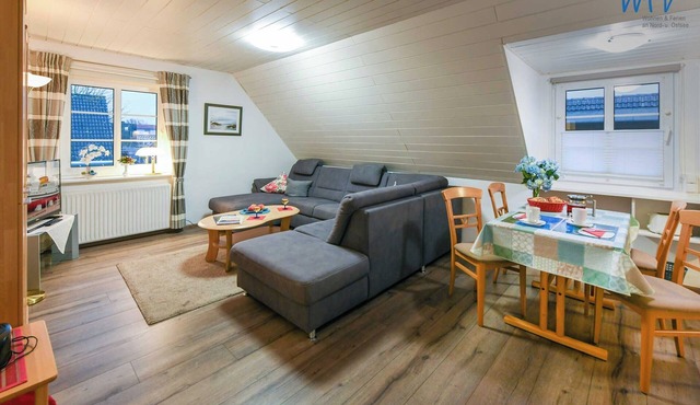 Comfortable vacation apartment with terrace and garden on Langeoog