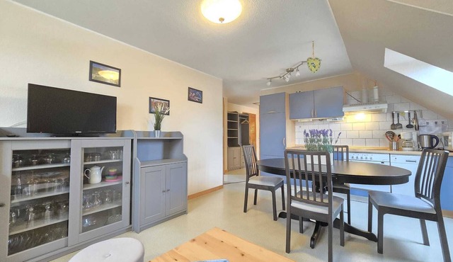 Comfortable vacation apartment Strandbrise in Neßmersiel with terrace and garden