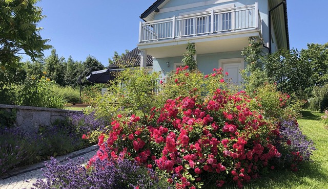 Comfortable villa for 6 people with lake view and beautiful garden