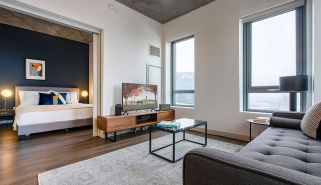 Comfy Kendall Square 1BR w/Gym, W/D near MIT & River by Blueground