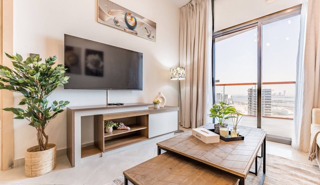 Community View 1BR with Balcony Near Downtown Dubai, Binghatti Avenue, Al Jaddaf