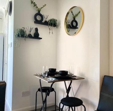 Compact contemporary modern studio