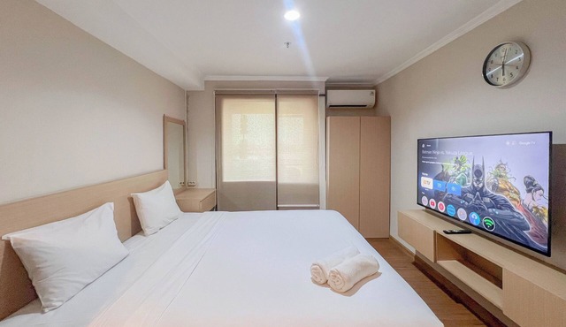 Compact Studio Apartment For 2 Pax At Sentraland Medan