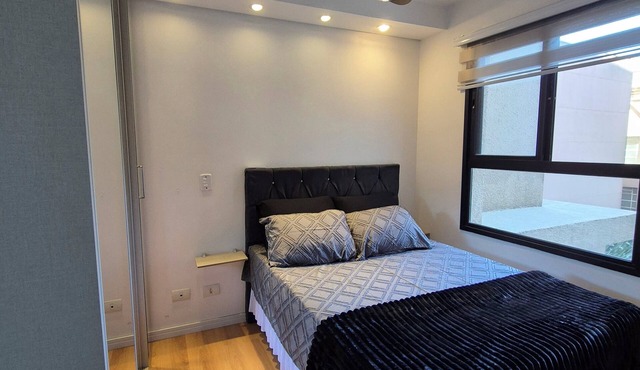 Complete apartment with parking space in the center