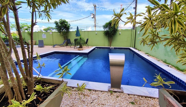 Complete apartment 800m from Martin de Sá beach WiFi, gourmet barbecue and swimming pool