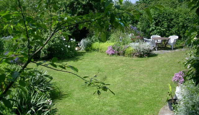 Complete apartment with garden use