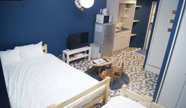 Concept twin 2 double beds separate bath and toi - Room 207/Osaka Ōsaka