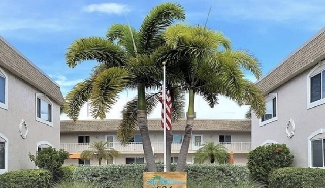 Condo located on private Venice beach