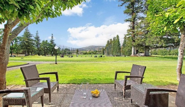 Condo w/Shared Pool and View of Driving Range