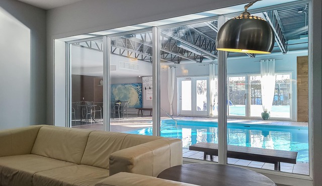Condo with indoor pool