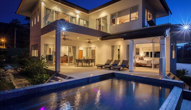 Contemporary 3 bedroom paradise with private pool in Koh Samui
