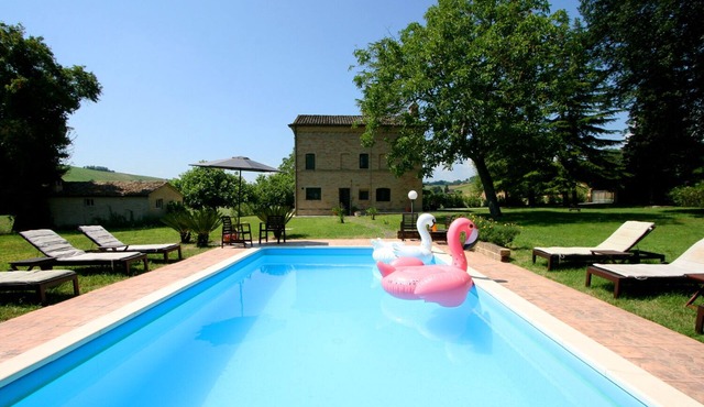 Contemporary chic country retreat with private pool in Le Marche, Italy