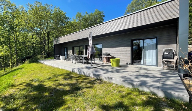 Contemporary single-storey chalet, 100% PMR accessible, Hautes-Vosges