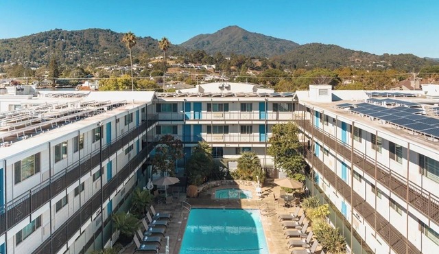 Contemporary Studio Suite Near Trails & Parks | Outdoor Pool | Free Parking