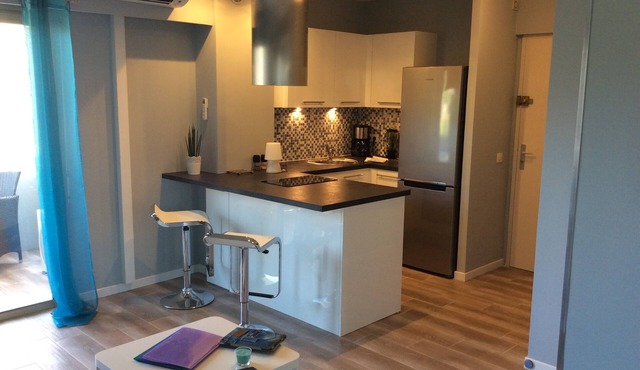 Contemporary studio completely renovated
