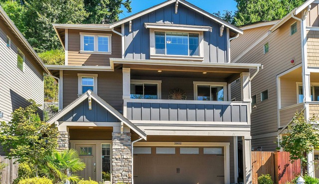 Contempory Home In Bothell's Spirit Ridge