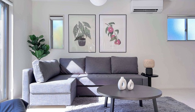 Convenient Ozu Location Bright 4BR Stay by Restavio