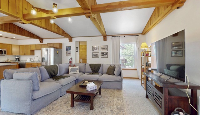 Conveniently located home with fully stocked kitchen, w/d, fast wifi & loft