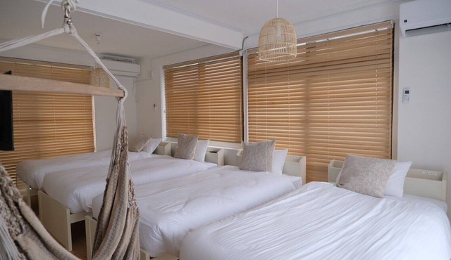Conveniently located near Junglia, Churaumi Aquarium and Kouri Island!
