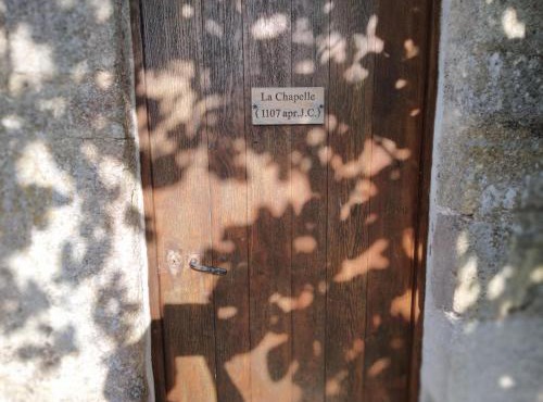 Converted medieval chapel gite in Limousin country