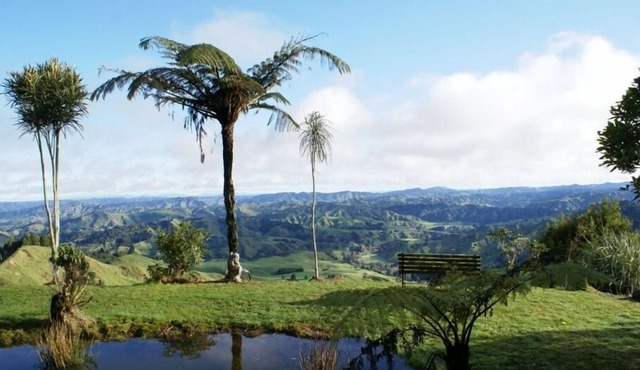 Converted Stables Overlooking Farmland and Bush