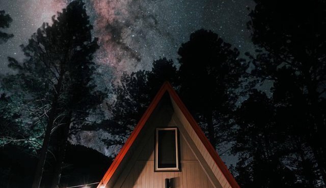 Cool A-Frame Cabin Rental in New Mexico, for Unforgettable Vacations on the Pecos River