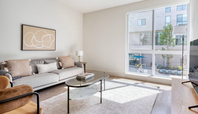 Cool Mountain View 1BR w/Gym, Pool & Spa, nr Highways, by Blueground