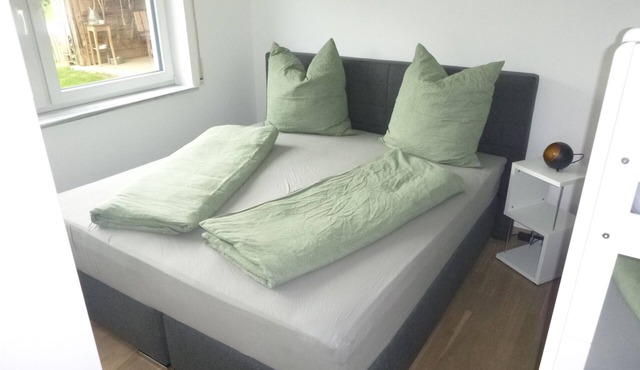Cool vacation apartment for 2-4 people in Krauchenwies, close to the bathing lake.