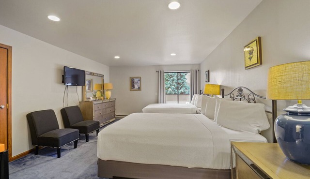 Copper Mountain Inn Hotel Style Room with 2 Beds #347 by RedAwning
