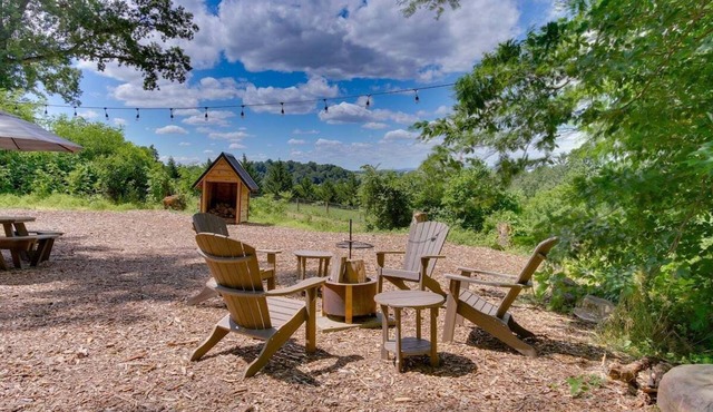Covered Wagon Camping with Valley View, Sleeps 4