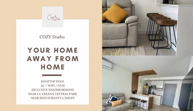 COZU STUDIO, walk distance LA SABANA CENTRAL PARK
