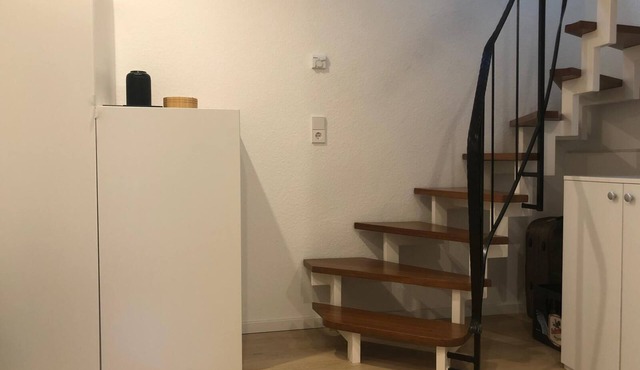 Cozy 1-bedroom dublex-apartment in pleasant Stuttgart with AC
