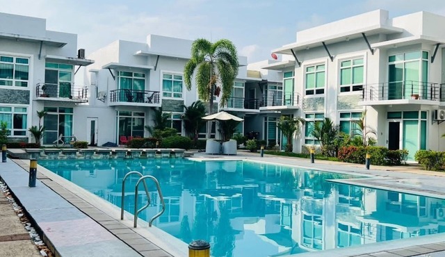 Cozy 1 bedroom condo inside Subic Bay Freeport Zone with complete amenities.