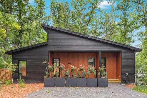 Cozy 2-bedroom cabin in welcoming Shenandoah, Basye with WiFi, AC, EV