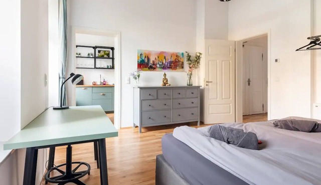 Cozy 2-raumwohnung mit Terrasse