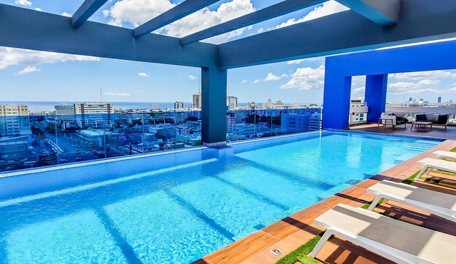 Cozy 2BED & 2Baths - POOL Rooftop - GYM