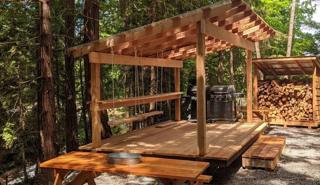 Cozy A Frame cabin on Texada Island