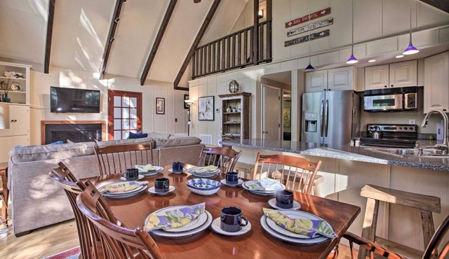 COZY A-Frame Spacious Deck w/Grill