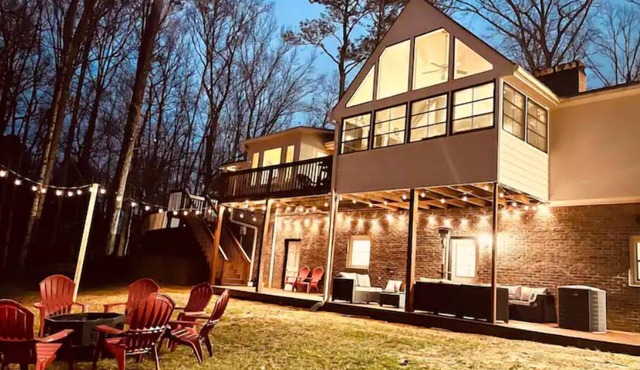 Cozy and charming private home on an acre lot