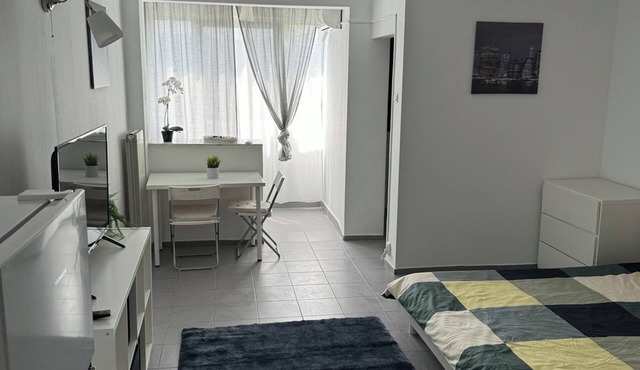 “Cozy and Modern Studio Near Park Lake Mall Perfect for Your Stay in Bucharest!”