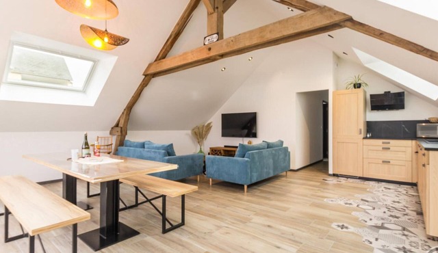 Cozy apartment with terrace, near Mont-Saint-Michel
