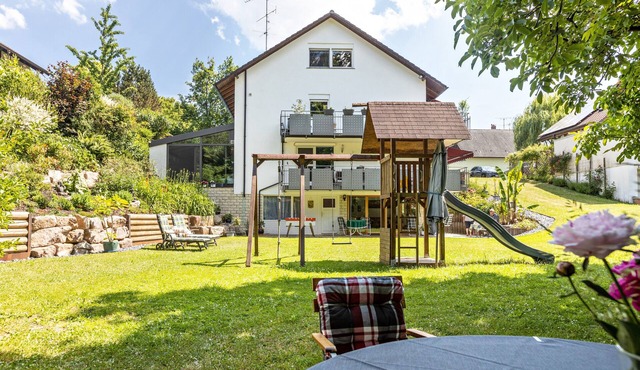Cozy Attic Apartment “Haus am Mühlenbach” in Beautiful Area with Wi-Fi, Patio & Garden; Parking Available